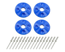 Load image into Gallery viewer, Dominator Race Body Scuff Plate Plastic 4pk Blue 1202-BL