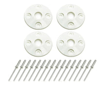Load image into Gallery viewer, Dominator Race Body Scuff Plate Plastic 4pk White 1202-WH