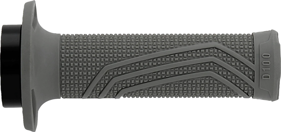 Domino Grips - D100 - D-Lock - Gray D10046C5200A9-0 - Side View