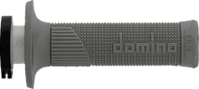 Load image into Gallery viewer, Domino Grips - D100 - D-Lock - Gray D10046C5200A9-0 - Back View