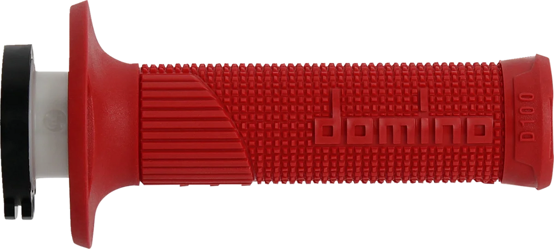 Domino Grips - D100 - D-Lock - Red D10046C4200A9-0 - Back View