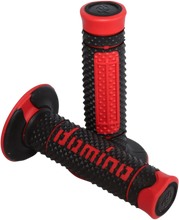 Load image into Gallery viewer, Domino Grips - Diamonte - Dual Compound - Black/Red A26041C4240A7-0 - Main Product View