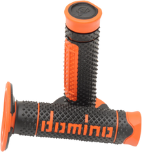 Load image into Gallery viewer, Domino Grips - Diamonte - Dual Compound - Gray/Blue A26041C4852A7-0 - Side View