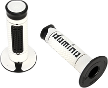 Load image into Gallery viewer, Domino Grips - Diamonte - Dual Compound - White/Black A26041C4046A7-0 - Main Product View