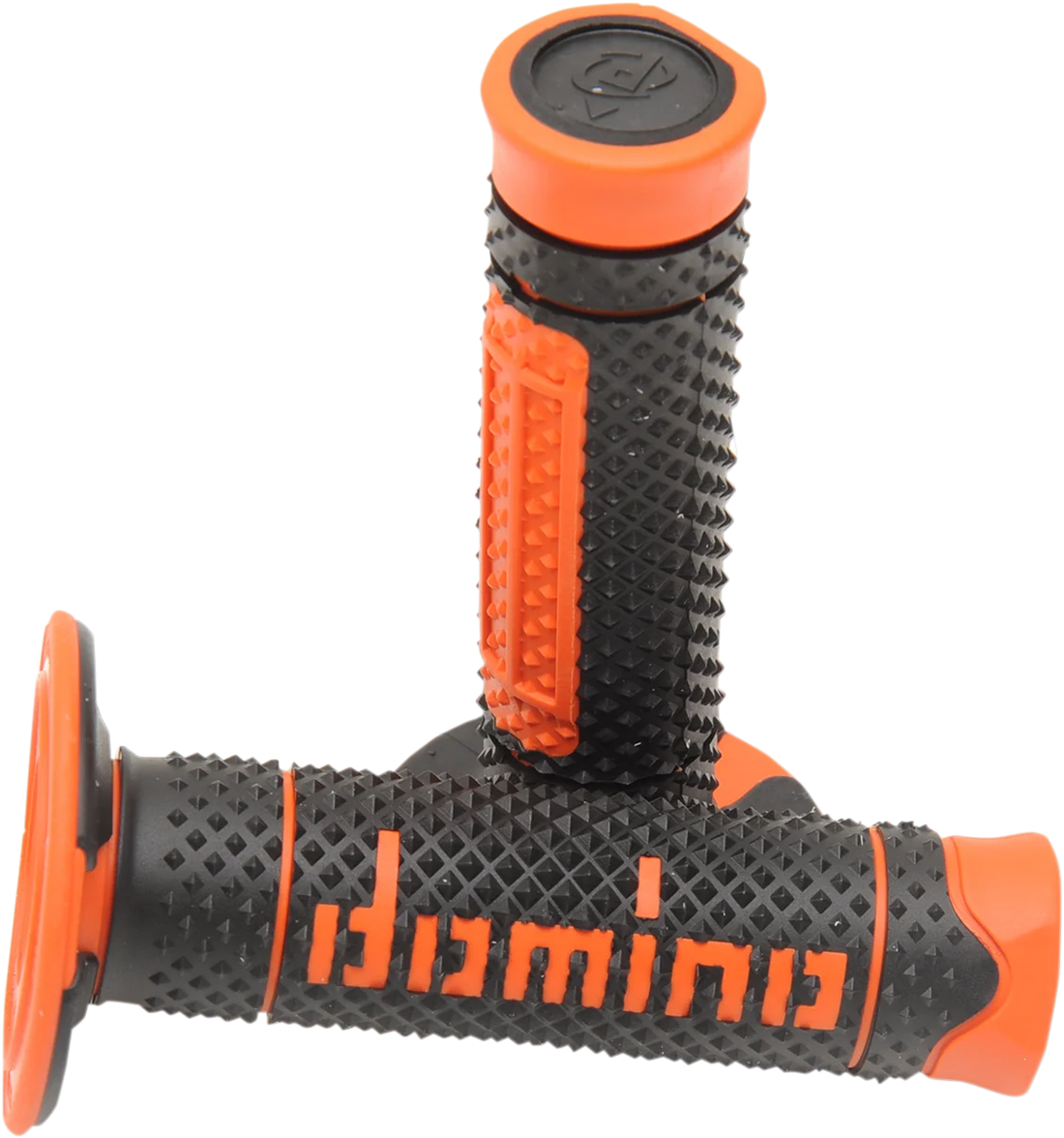 Domino Grips - Diamonte - Dual Compound - White/Black A26041C4046A7-0 - Side View