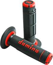 Load image into Gallery viewer, Domino Grips - Dually - Half Waffle - Black/Green A02041C4440A7-1 - Side View