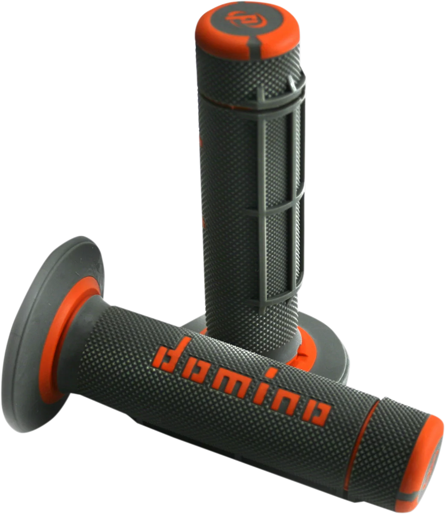 Domino Grips - Dually - Half Waffle - Black/Orange A02041C4540A7-1 - Main Product View