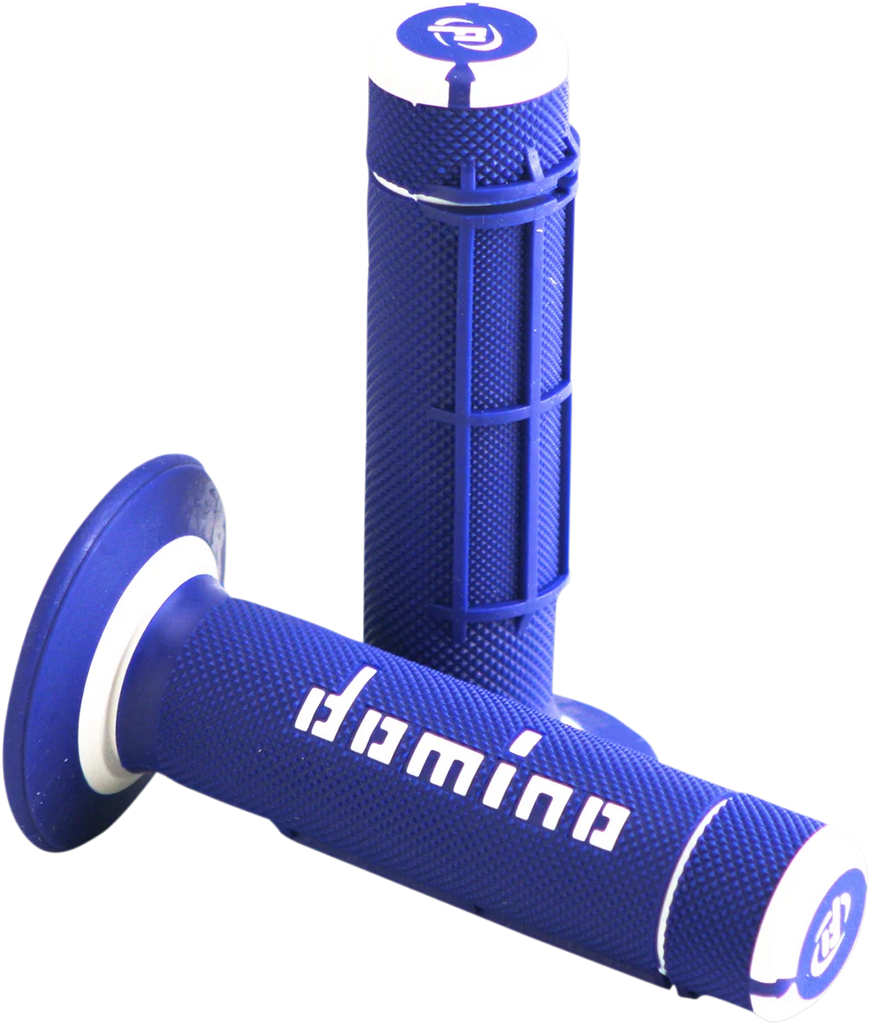 Domino Grips - Dually - Half Waffle - Blue/White A02041C4648A7-1 - Main Product View
