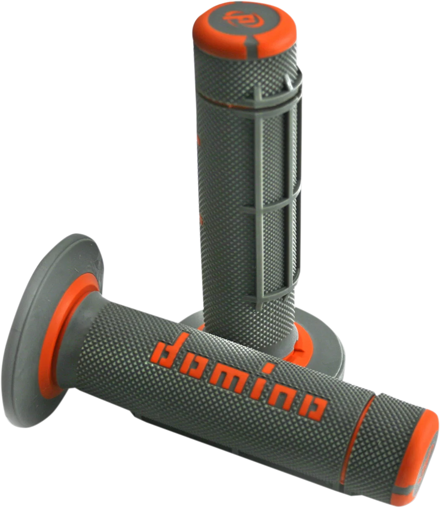 Domino Grips - Dually - Half Waffle - Gray/Orange A02041C4552A7-1 - Main Product View