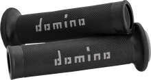 Load image into Gallery viewer, Domino Grips - MotoGP - Dual-Compound - Black/Gray A01041C5240B7-0 - Main Product View