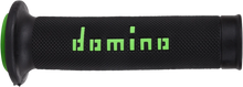 Load image into Gallery viewer, Domino Grips - MotoGP - Dual-Compound - Black/Green A01041C4440B7-0 - Main Product View