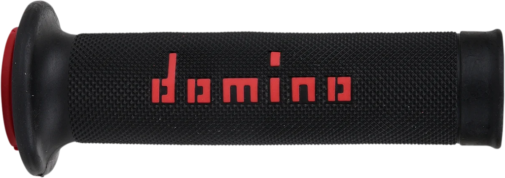 Domino Grips - MotoGP - Dual-Compound - Black/Green A01041C4440B7-0 - Side View