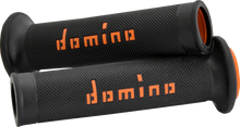 Load image into Gallery viewer, Domino Grips - MotoGP - Dual-Compound - Black/Orange A01041C4540B7-0 - Main Product View