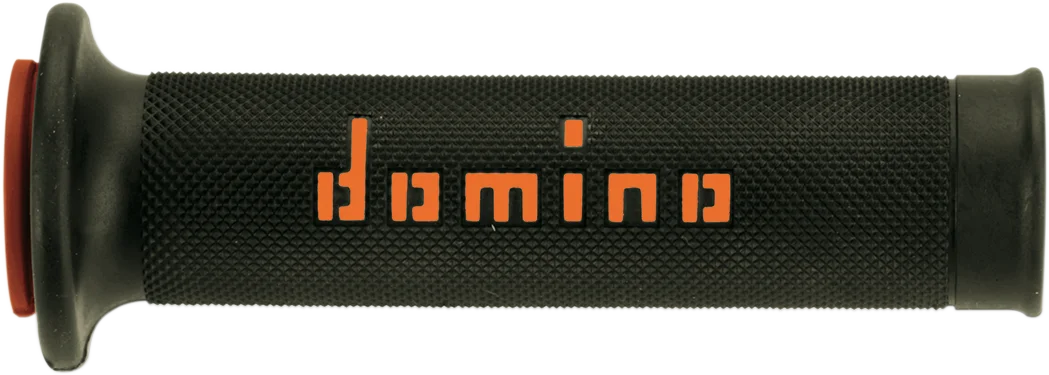 Domino Grips - MotoGP - Dual-Compound - Black/Orange A01041C4540B7-0 - Side View