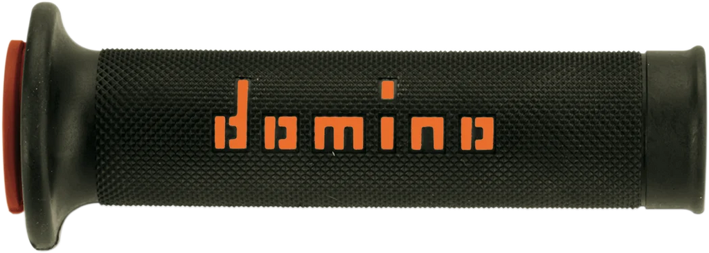 Domino Grips - MotoGP - Dual-Compound - Black/Orange A01041C4540B7-0 - Side View