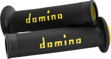 Load image into Gallery viewer, Domino Grips - MotoGP - Dual-Compound - Black/Yellow A01041C4740B7-0 - Main Product View