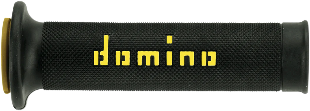 Domino Grips - MotoGP - Dual-Compound - Black/Yellow A01041C4740B7-0 - Side View