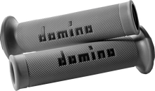 Load image into Gallery viewer, Domino Grips - MotoGP - Dual-Compound - Gray/Black A01041C4052B7-0 - Main Product View