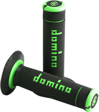 Load image into Gallery viewer, Domino Grips - Xtreme - Black/Green A19041C4440A7-0 - Main Product View