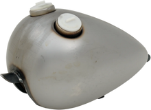 Load image into Gallery viewer, Double Cap Wasp Style Gas Tank - 2.2 Gallon DragSpecialties 012894 - Side View