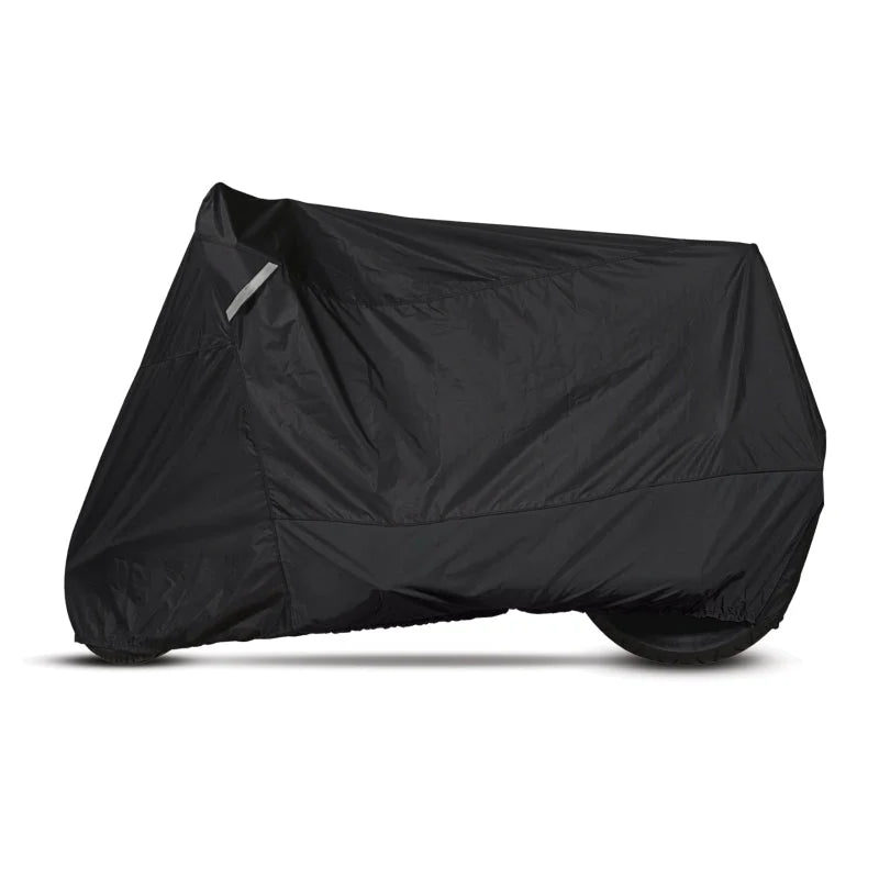 Dowco Cruisers (Small/Medium Models) WeatherAll Plus Motorcycle Cover - Black - Side View