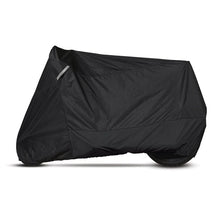 Load image into Gallery viewer, Dowco Cruisers (Small/Medium Models) WeatherAll Plus Motorcycle Cover - Black - Side View