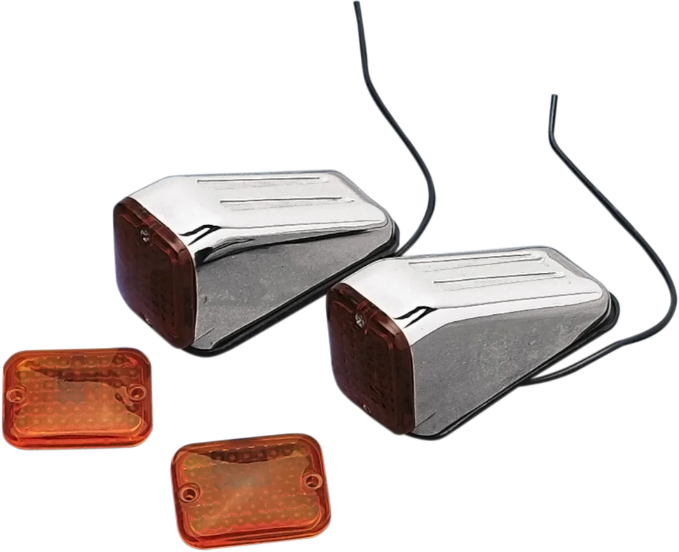 Drag-Ness FM1 Marker Lights DragSpecialties 280104-BC3N - Main Product View