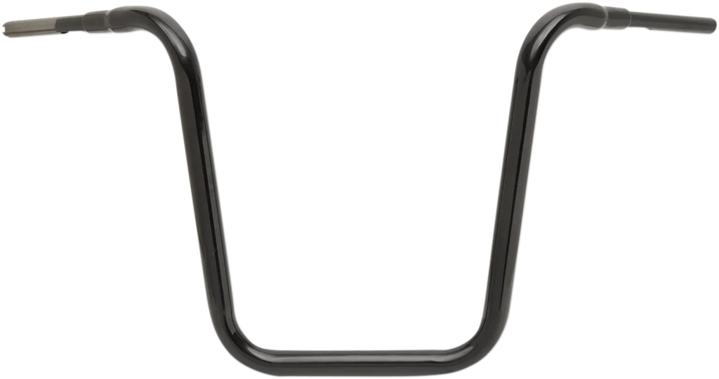 Drag Specialties 1-1/2" "Big" Buffalo Ape Hanger Bar - 18" - TBW - Black - Main Product View