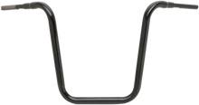 Load image into Gallery viewer, Drag Specialties 1-1/2" "Big" Buffalo Ape Hanger Bar - 18" - TBW - Black - Main Product View