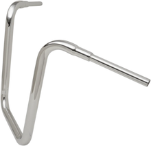 Load image into Gallery viewer, Drag Specialties 1-1/2" "Big" Buffalo Ape Hanger Bar - 18" - TBW - Chrome - Side View