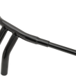 Load image into Gallery viewer, Drag Specialties 1-1/2" "Big" Buffalo Bar - 10" - Gloss Black - Side View