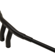 Load image into Gallery viewer, Drag Specialties 1-1/2" "Big" Buffalo Bar - 5" - Gloss Black - Side View