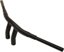 Load image into Gallery viewer, Drag Specialties 1-1/2" "Big" Buffalo Bar - 5" - Gloss Black - Side View