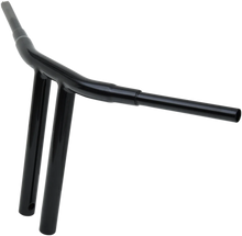 Load image into Gallery viewer, Drag Specialties 1-1/2" "Big" Buffalo Bar - Chopper - 14" - Gloss Black - Side View