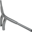 Load image into Gallery viewer, Drag Specialties 1-1/2" "Big" Buffalo Bar - Radius - 8" - Chrome - Side View