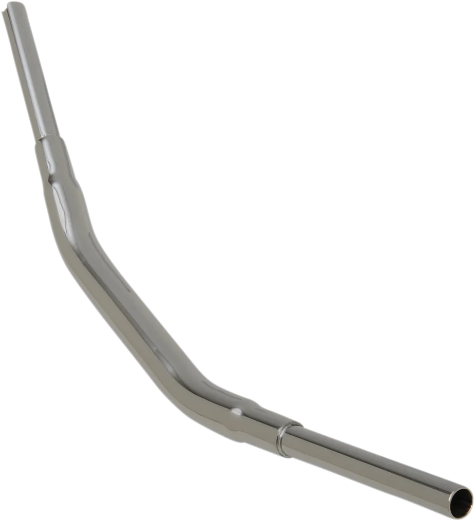 Drag Specialties 1-1/2" "Big" Buffalo Drag Bar - TBW - Chrome 0601-4299 - Side View