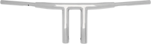 Load image into Gallery viewer, Drag Specialties 1-1/2" T-Bar - Radius - 1-1/2" - Chrome 0601-0871 fits Victory - Side View
