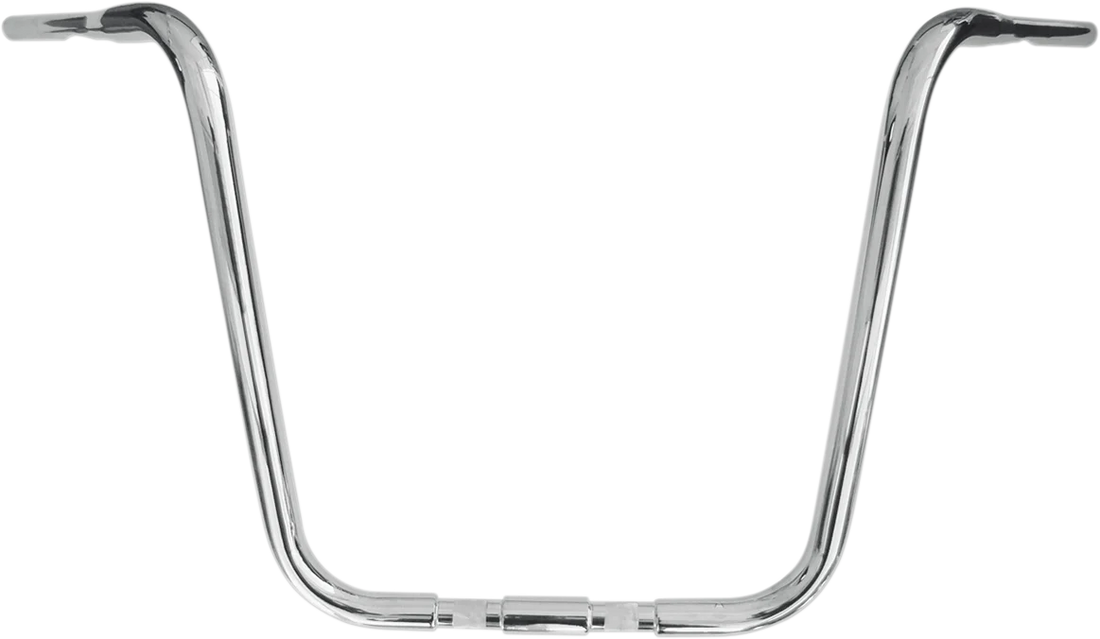 Drag Specialties 1-1/4" Buffalo Springer Handlebar - 18" - Chrome 0601-1009 - Side View