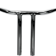 Load image into Gallery viewer, Drag Specialties 1-1/4" Buffalo T-Bar - 10" - Chrome 0601-1015 - Main Product View