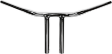 Load image into Gallery viewer, Drag Specialties 1-1/4" Buffalo T-Bar - 10" - Chrome 0601-1015 - Side View