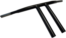 Load image into Gallery viewer, Drag Specialties 1-1/4" Buffalo T-Bar - 10" - Flat Black 0601-3505 - Main Product View