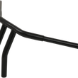 Load image into Gallery viewer, Drag Specialties 1-1/4" Buffalo T-Bar - 10" - TBW - Black 0601-4278 - Side View