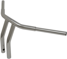 Load image into Gallery viewer, Drag Specialties 1-1/4" Buffalo T-Bar - 10" - TBW - Chrome 0601-4277 - Side View