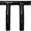 Load image into Gallery viewer, Drag Specialties 1-1/4" Buffalo T-Bar - 12" - Black 0601-2749 - Side View
