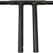 Load image into Gallery viewer, Drag Specialties 1-1/4" Buffalo T-Bar - 12" - Black 0601-3974 - Main Product View