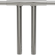 Load image into Gallery viewer, Drag Specialties 1-1/4" Buffalo T-Bar - 12" - TBW - Chrome 0601-4291 - Side View
