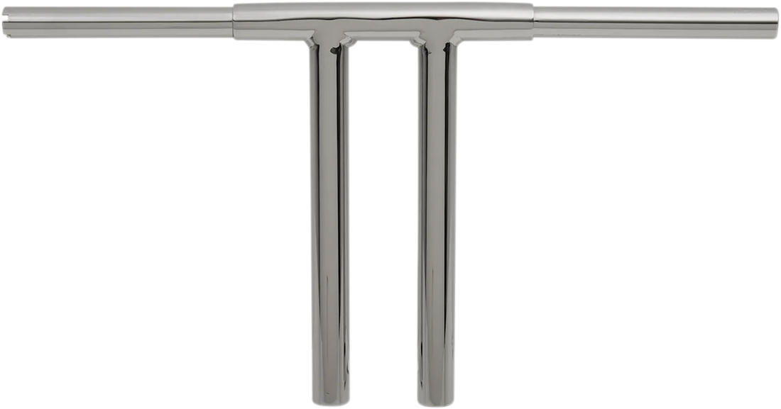 Drag Specialties 1-1/4" Buffalo T-Bar - 12" - TBW - Chrome 0601-4291 - Side View