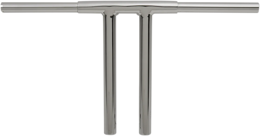 Drag Specialties 1-1/4" Buffalo T-Bar - 12" - TBW - Chrome 0601-4291 - Side View