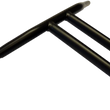 Load image into Gallery viewer, Drag Specialties 1-1/4" Buffalo T-Bar - 14" - Flat Black 0601-3510 - Main Product View