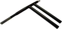 Load image into Gallery viewer, Drag Specialties 1-1/4" Buffalo T-Bar - 14" - Flat Black 0601-3510 - Main Product View